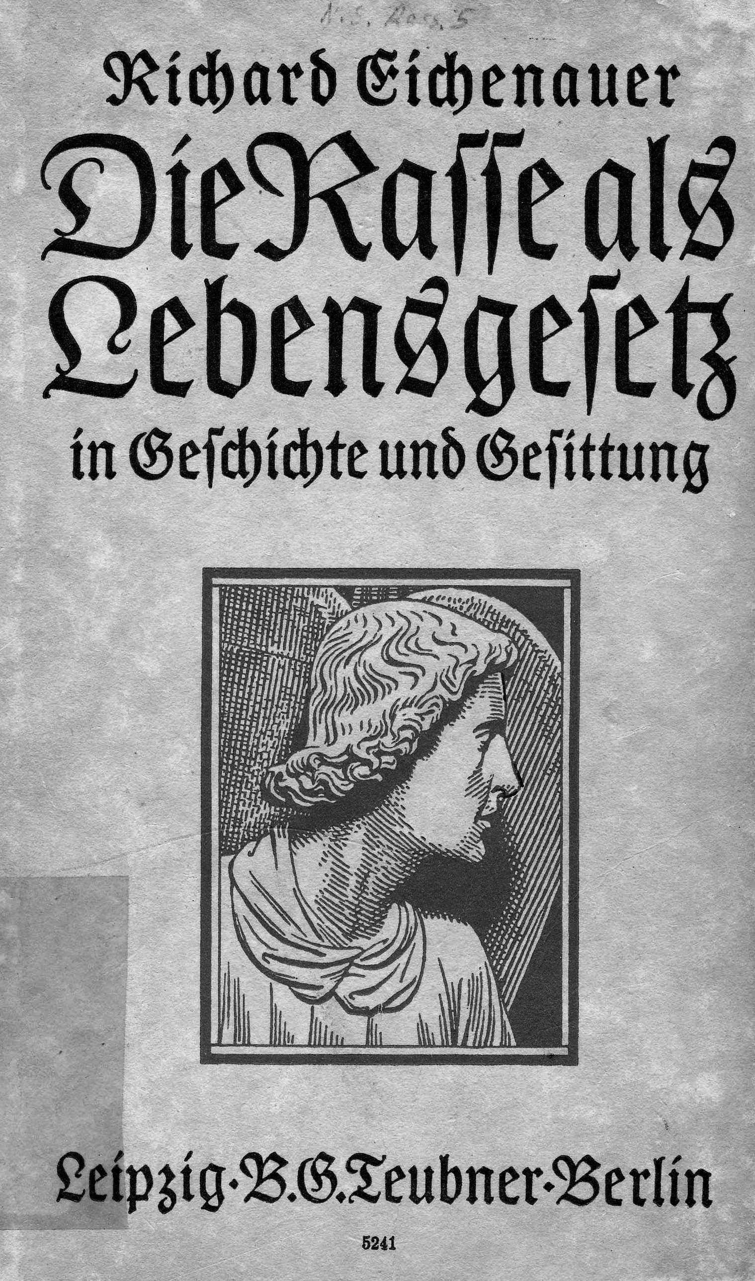 Deckblatt des Lehrbuchs von Eichenauer